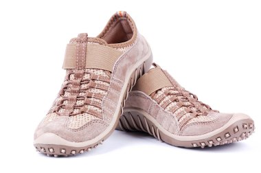 Brown trainers clipart