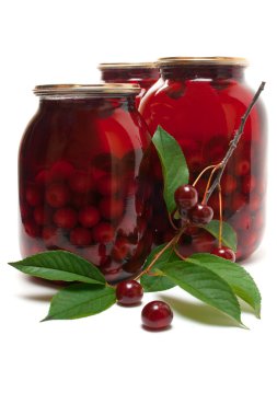 Preserved cherries clipart
