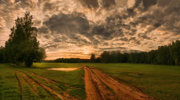 Höstens landsbygdens landskap — Stockfoto