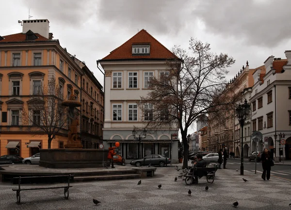 Náměstí v Praze — Stock fotografie