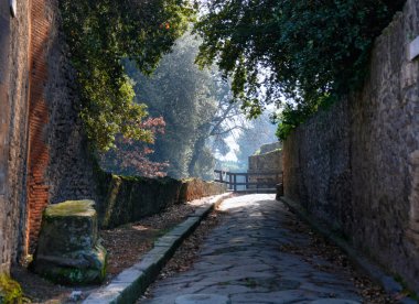 Pompeii garden clipart