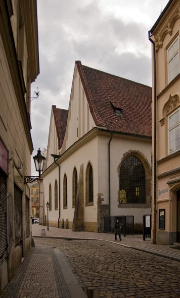 Pequena rua em Praga — Fotografia de Stock