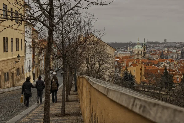 Ulica w Pradze — Zdjęcie stockowe