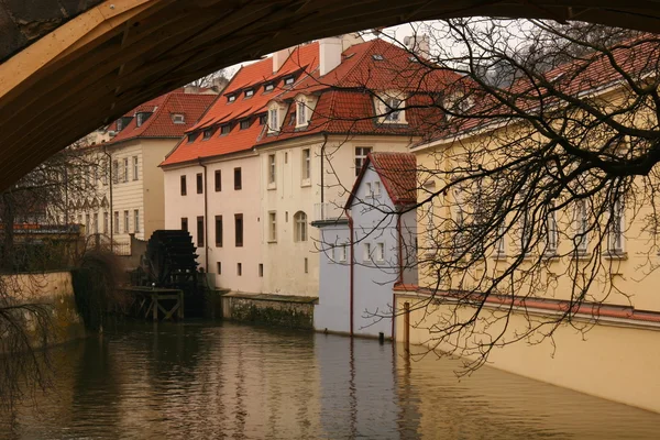 stock image Prague canal