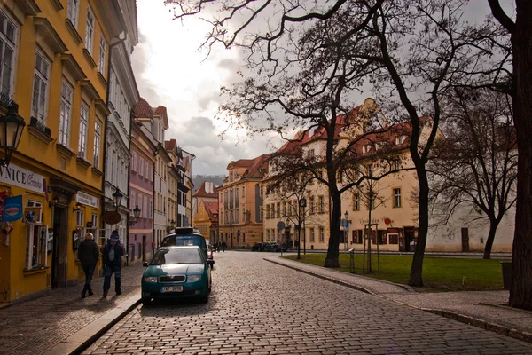 Street in Prague — Stock Photo, Image