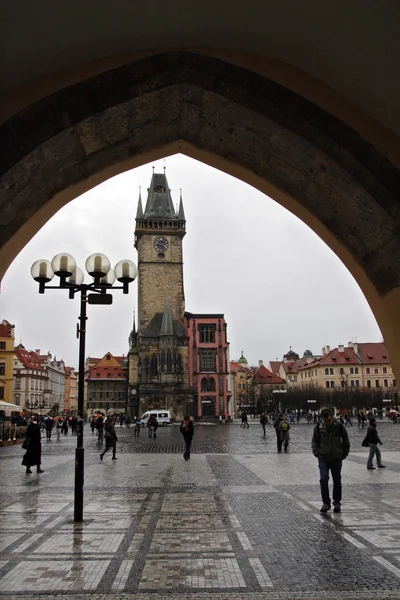 Praga square — Zdjęcie stockowe