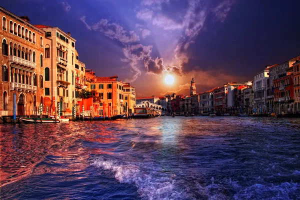 Canal Grande w Wenecji — Zdjęcie stockowe