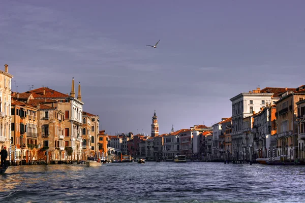 Venetië canal Grande — Stockfoto