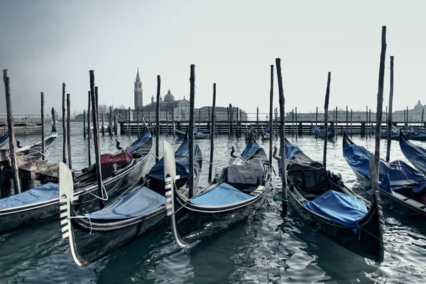 Benátské gondoly — Stock fotografie