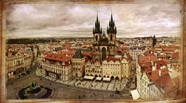 Praga vintage — Foto Stock