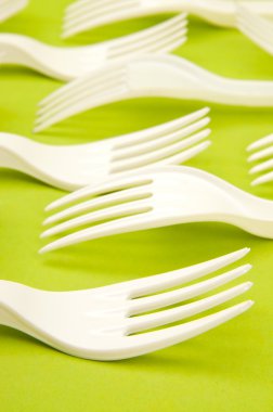 Plastic fork clipart