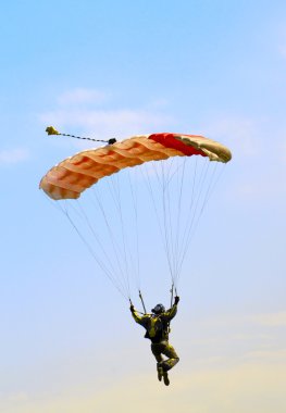 Parachutist clipart