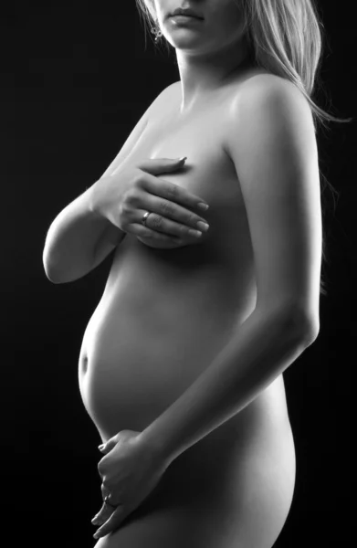 美丽的怀孕 — 图库照片