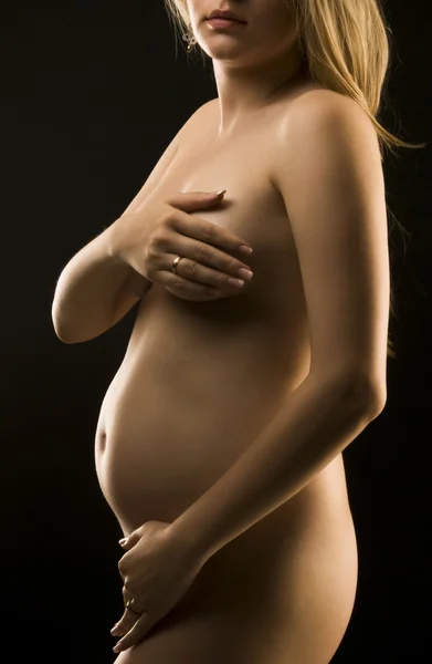 Bela gravidez — Fotografia de Stock