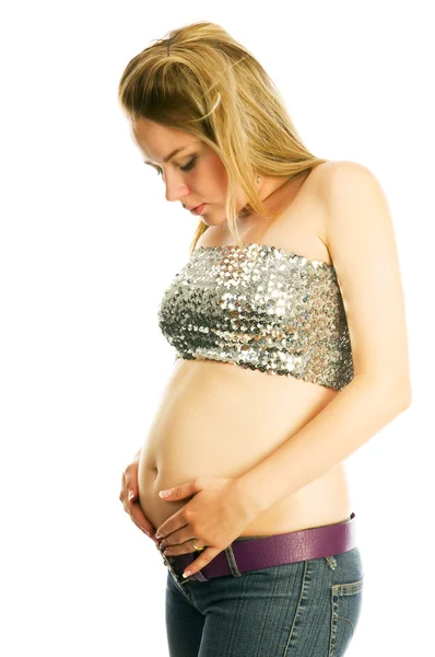Beautiful pregnancy — Stock Photo, Image