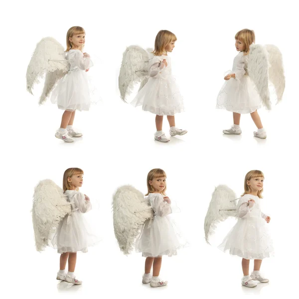 Chica con alas —  Fotos de Stock
