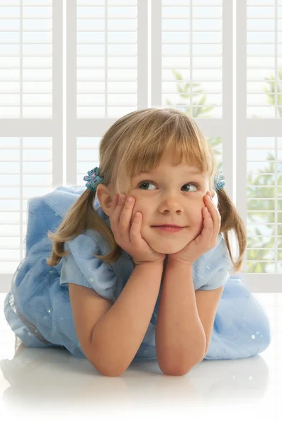 Happy small girl — Stock Photo, Image