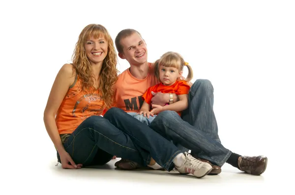 Familie fericită — Fotografie, imagine de stoc