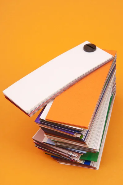 Renkli kağıt modeli — Stok fotoğraf