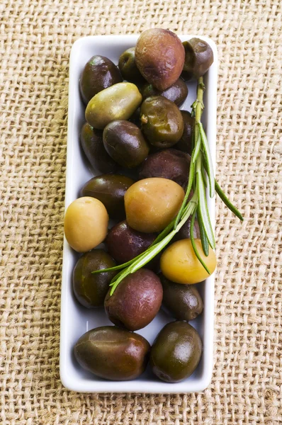 Ochutnávka oliv — Stock fotografie zdarma