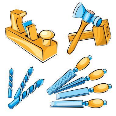 Hand tools clipart