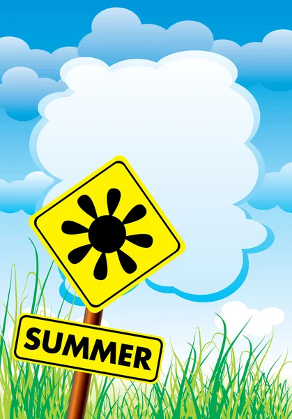 Símbolo de verano — Archivo Imágenes Vectoriales