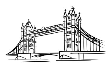 Tower Bridge clipart