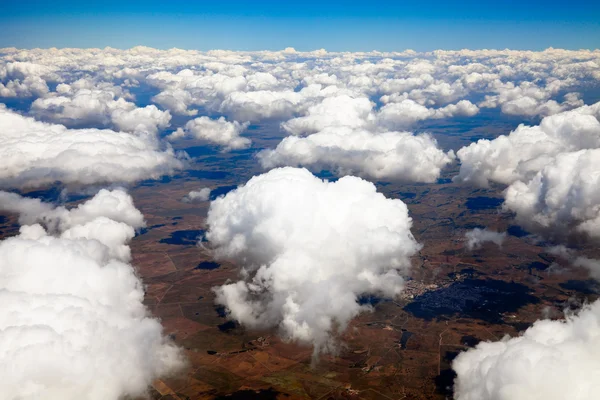 Aerial view of clouds — Stock Photo, Image