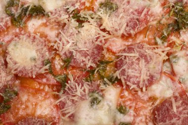 Pizza salame ile