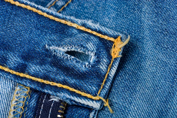 Blue Denim Jeans — Stock Photo, Image