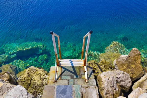 Merdiven deniz — Stok fotoğraf