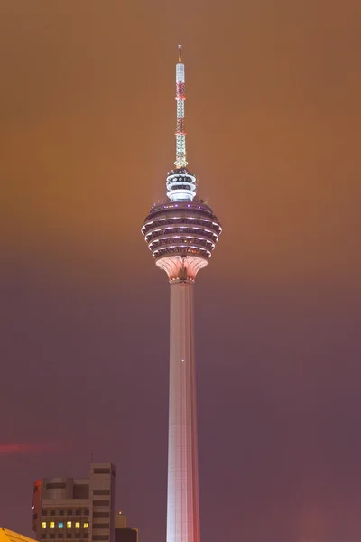 Tour de télévision Menara à Kuala Lumpur (Malaisie ) — Photo