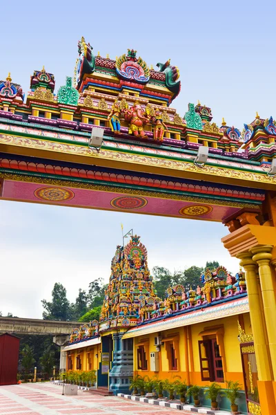 Hindu temple at Kuala Lumpur Malaysia — Stock Photo, Image