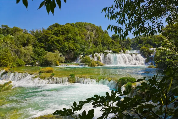 Cachoeira KRKA na Croácia — Fotografia de Stock