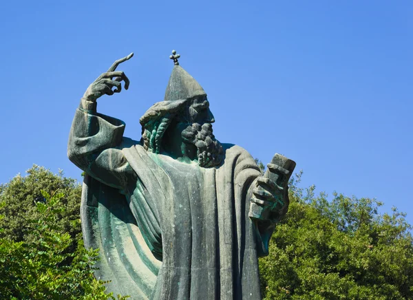 Statua di Gregorio di Nin a Spalato, Croazia — Foto Stock