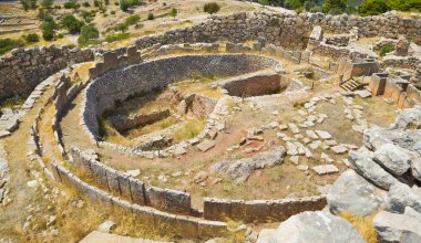 Tomb in Mycenae, Greece clipart