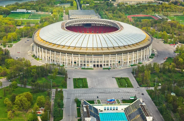 Stadion kibiców w moscow, Federacja Rosyjska — Zdjęcie stockowe