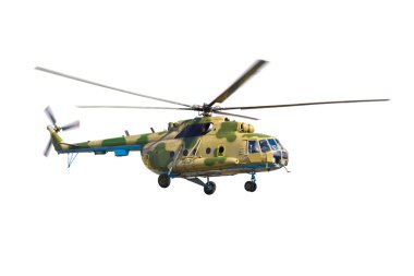 Military helicopter clipart