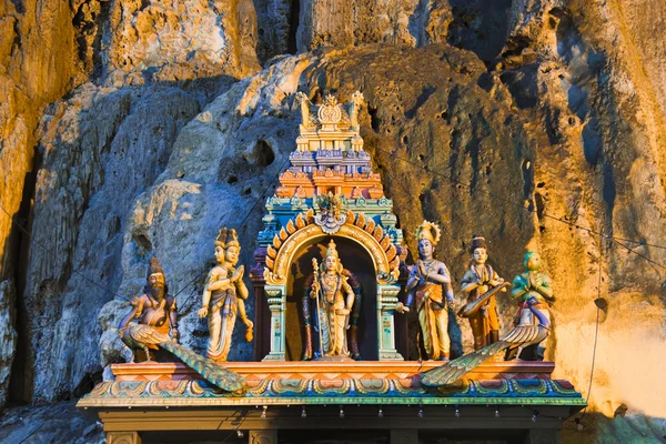 Götterstatue in den Batu-Höhlen, Kuala-Lumpur, Malaysia — Stockfoto