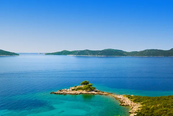 Kap und Inseln in Kroatien — Stockfoto