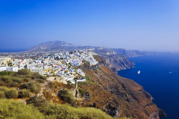 Santorini Ansicht - Griechenland — Stockfoto