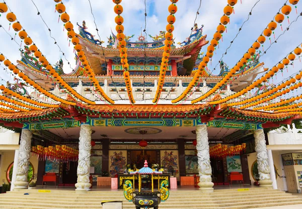 Templo Thean Hou em Kuala Lumpur Malásia — Fotografia de Stock