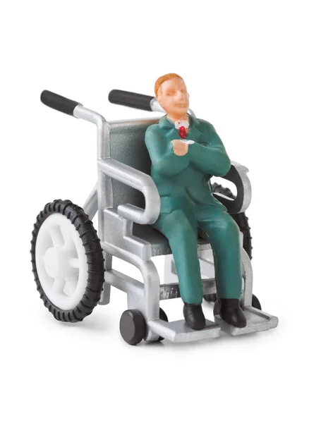 stock image Toy wheelchair