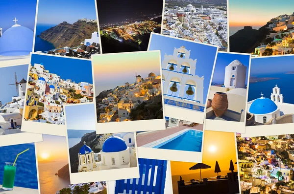 Pila de Santorini fotos — Foto de Stock