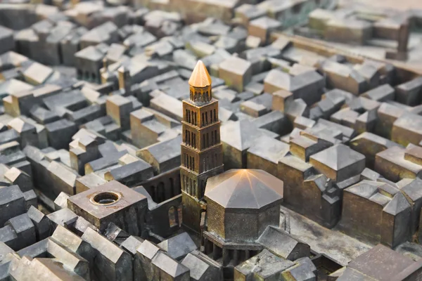 Model of Diocletian palace in Split, Croatia — Stock Photo, Image