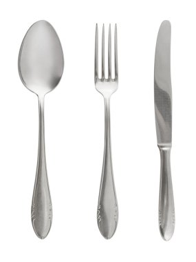 Fork, spoon and knife clipart