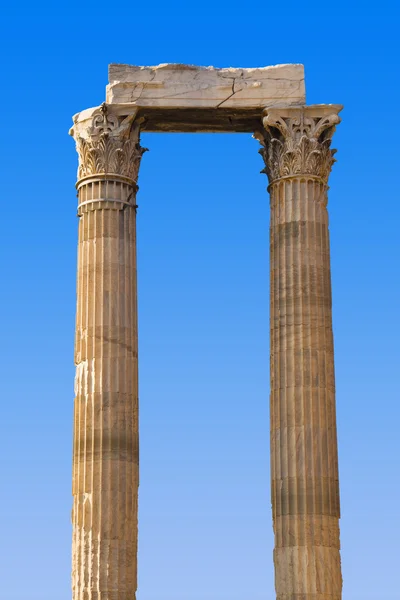 Tempel van zeus in Athene, Griekenland — Stockfoto