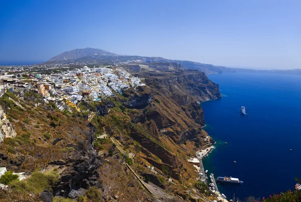 Santorini görünümü - Yunanistan — Stok fotoğraf