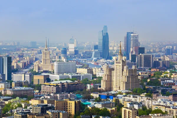 Centrum av Moskva - Ryssland Stockfoto