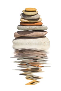 Stack of stones clipart